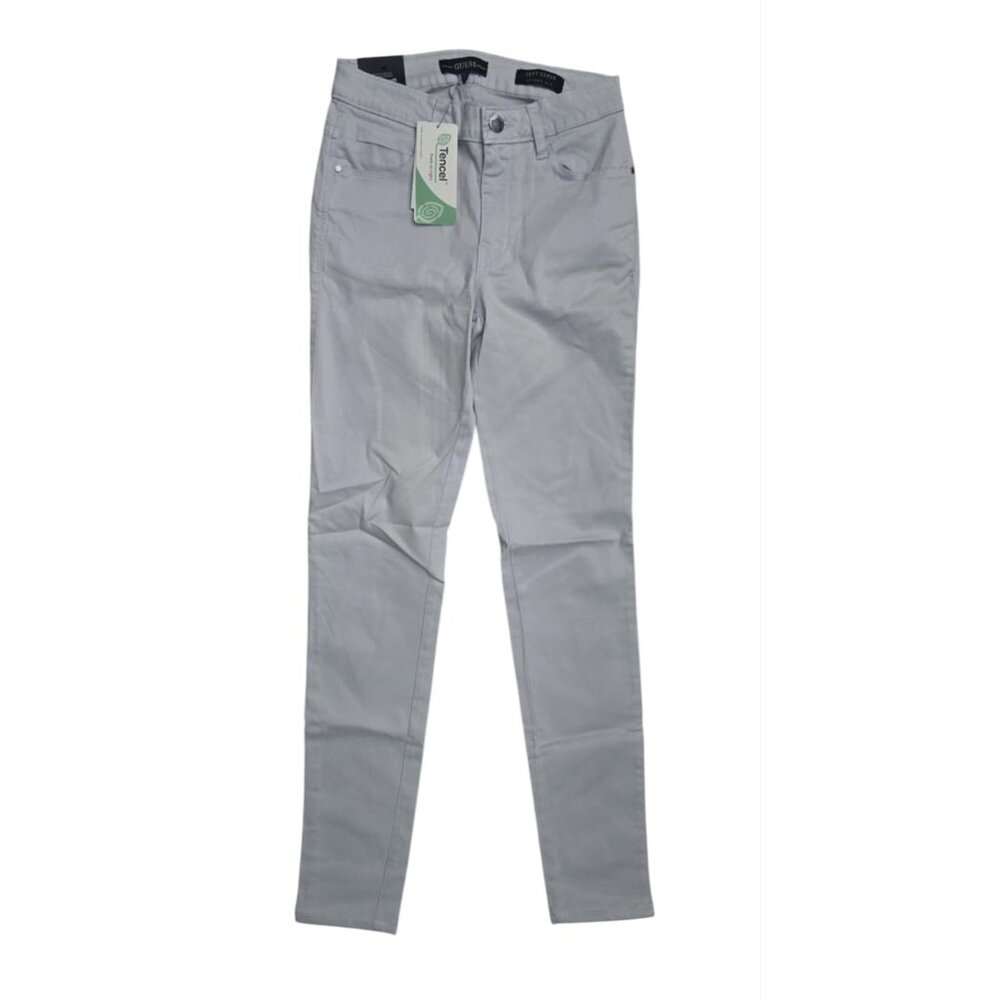 Guess Sexy Curve Skinny Mid Jeans 26X30 Summer Clouds Tencel Blend Womens Pants